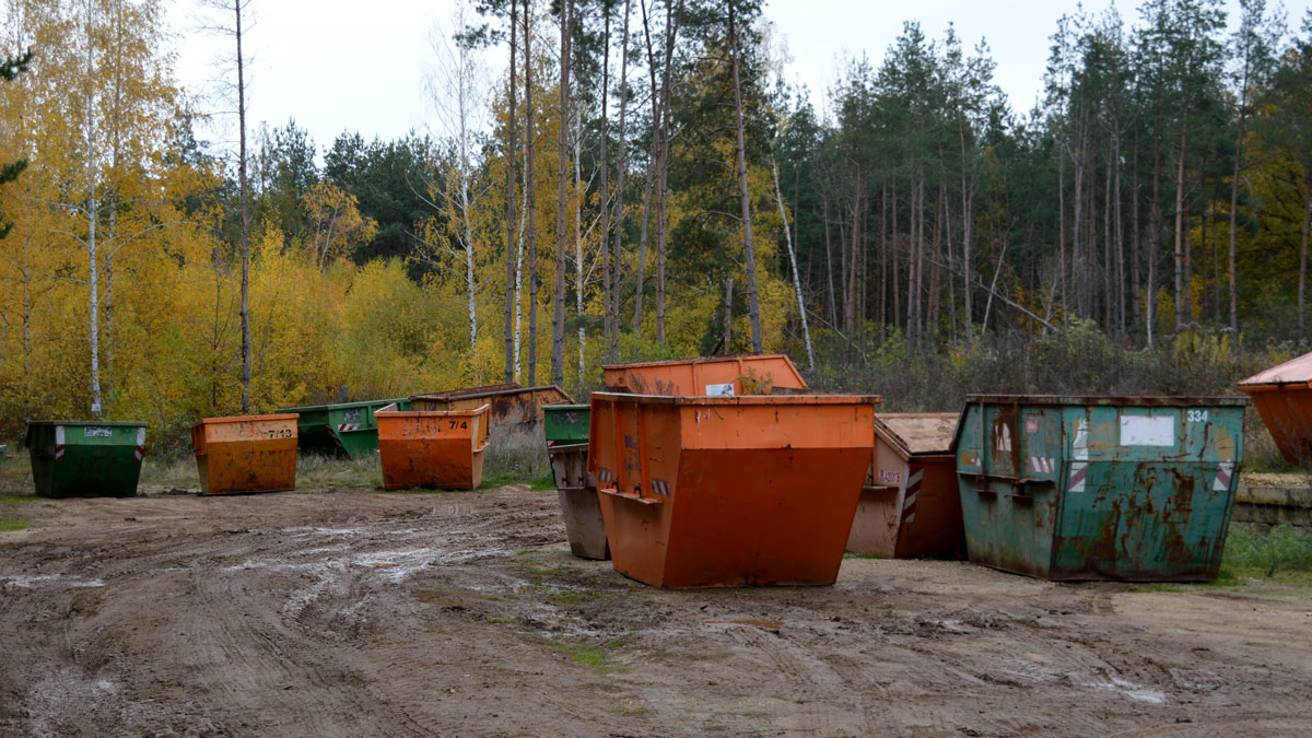 Container (von 3,5 bis 40 m³) bei BVS Zeitz  Container Dienst